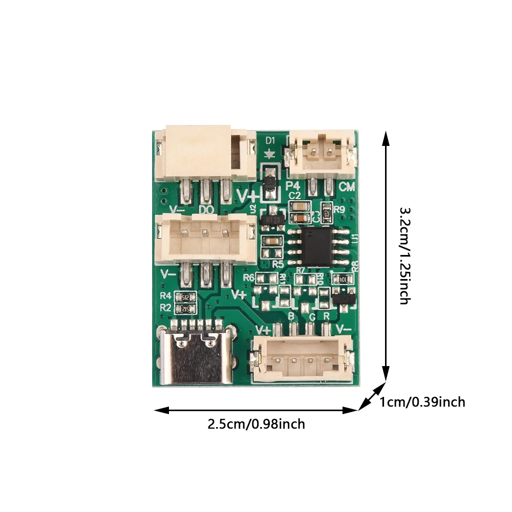 Módulo de Sensor táctil con LED y Cables para la Separación de Aire Táctil Interruptor de Inducción Táctil de Inducción Celular Bobina Tira de Luz