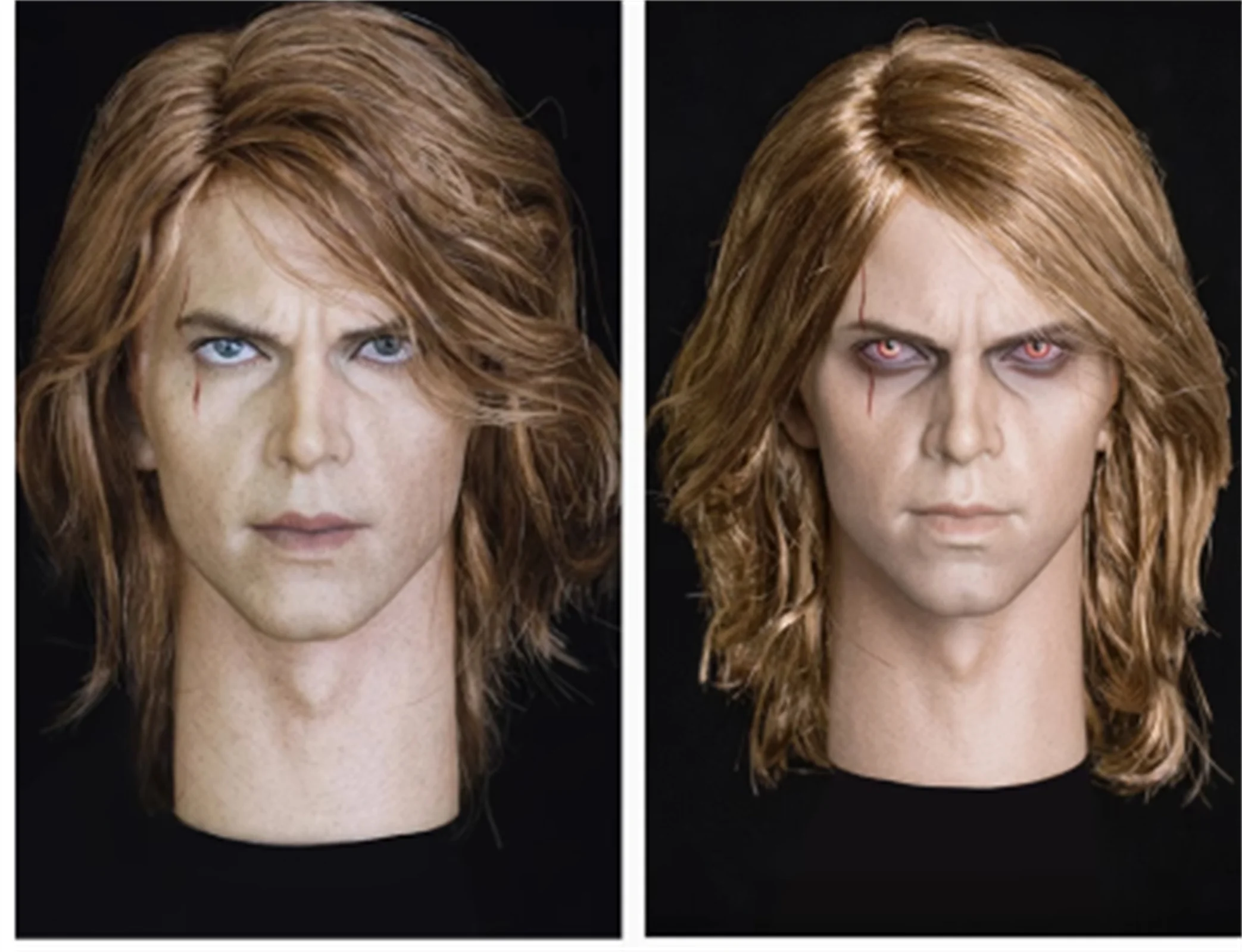 

1/6 Scale Anakin Skywalker Head Sculpt Star Male Head Sculpt For 12" Anime Figure Movie Actor