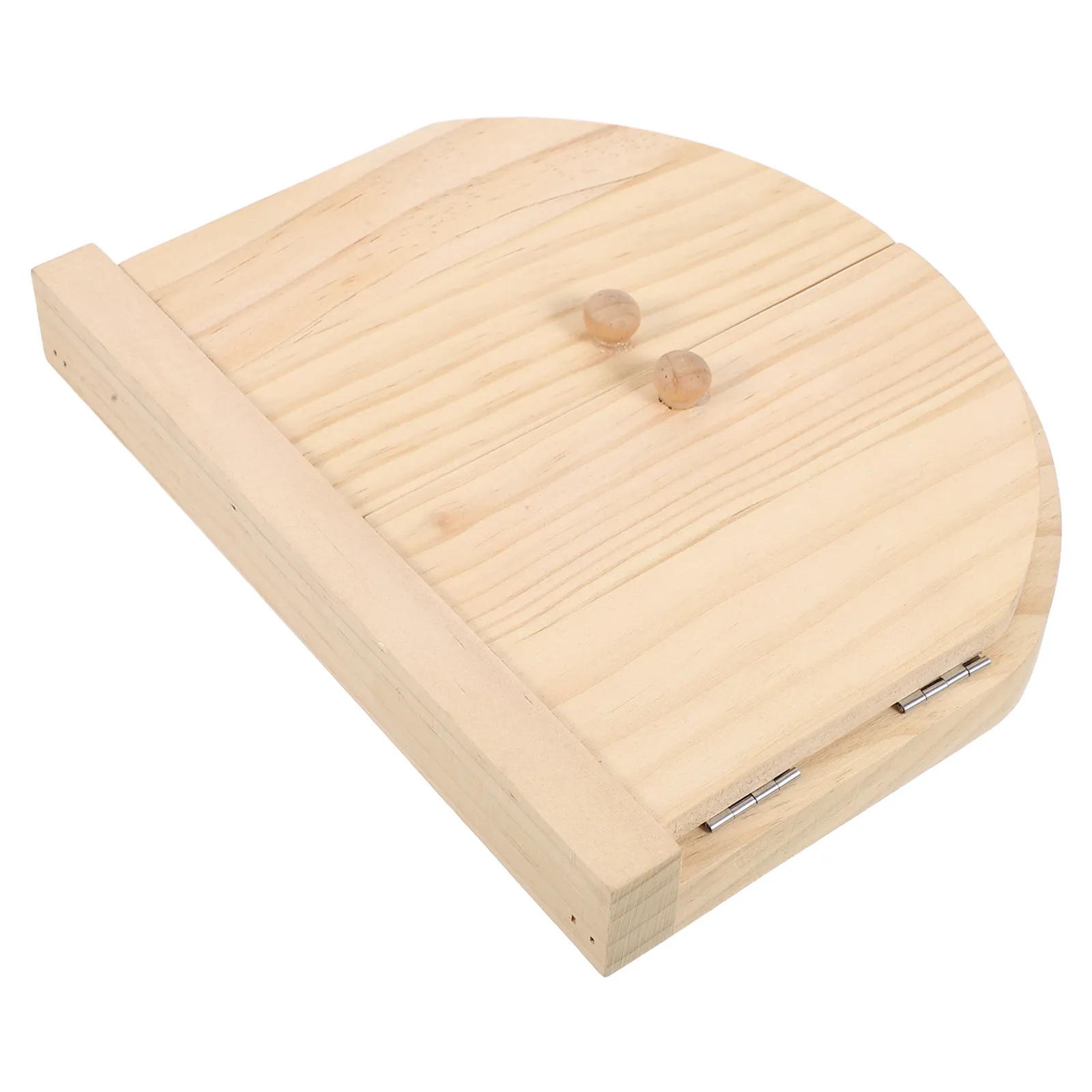 Natural Wood Fairy Door Outlet Cover Plate for Light and Socket Double Opening Self Adhesive Decorative Wall Plate Child