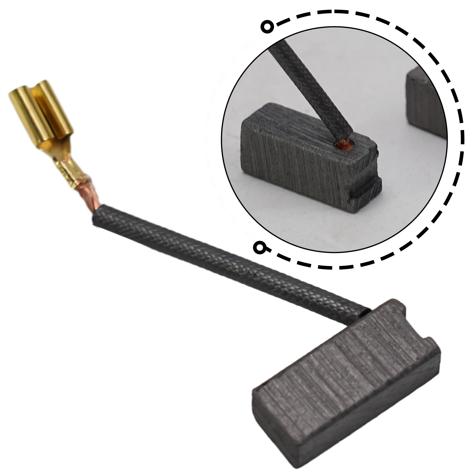 2 قطعة فرش كربون ل GBH36V-LI GBH36VF-LI 11536 VSR مثقاب طرق لاسلكي ملحقات أدوات السلطة استبدال