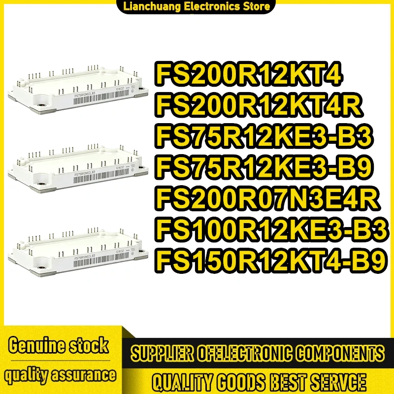 FS200R12KT4 FS200R12KT4R FS75R12KE3-B3 FS75R12KE3-B9 FS200R07N3E4R FS100R12KE3-B3 FS150R12KT4-B9 MODULE IN STOCK