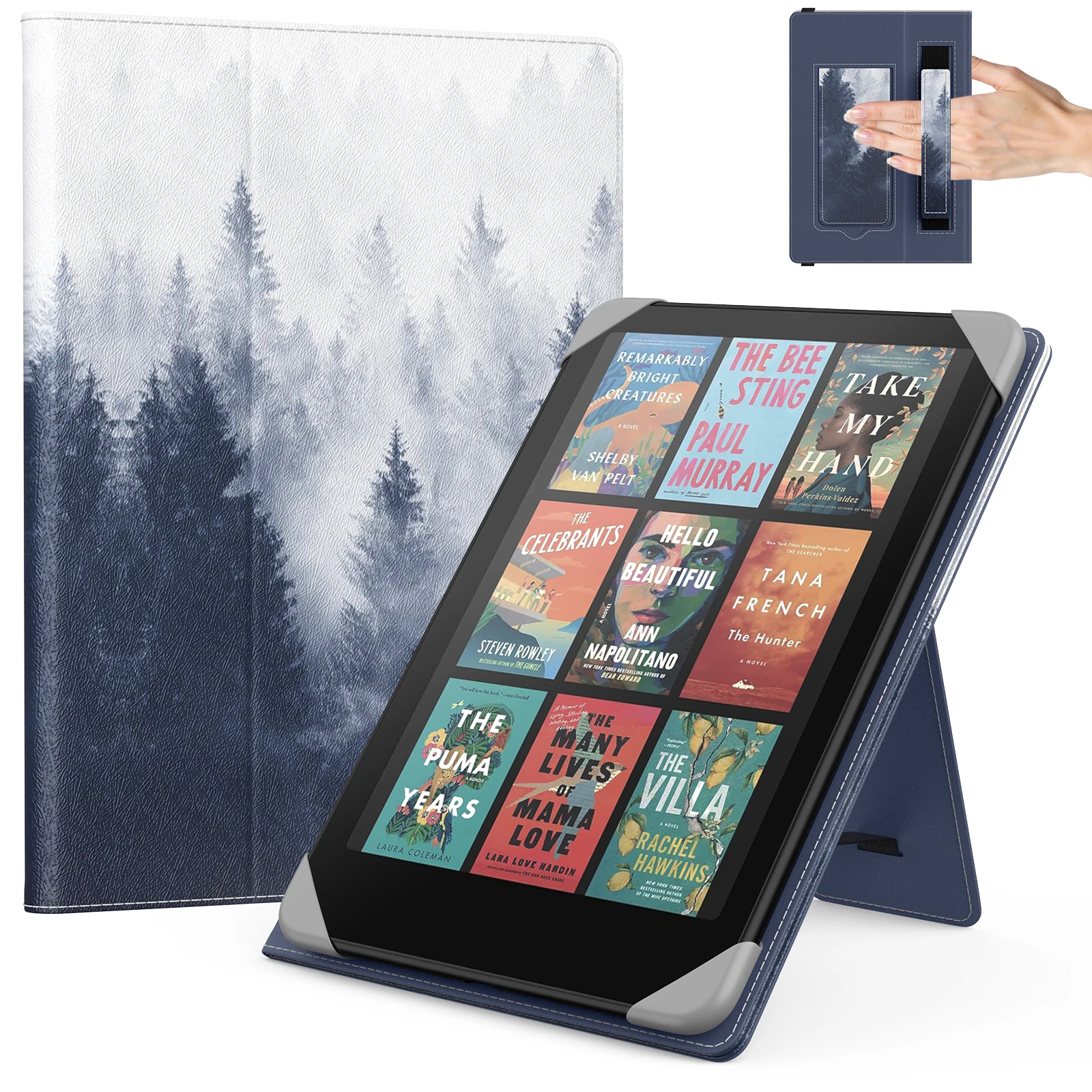 Universal Case for 6.8, 7 Inch EReaders and Tablets, EReader Accessories Compatible for Paperwhite/Colorsoft/Kobo Libra Cover