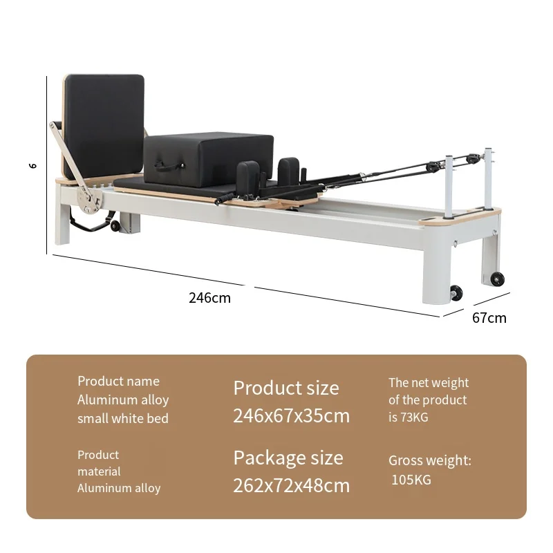 Pilates Reformer Machine Five-piece Yoga body Sculpting Training Equipment Ladder Barrel Cadillac Reformers