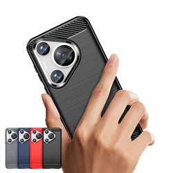 For Huawei Pura 70 Pro Case Huawei Pura 70 Pro Plus Ultra Cover Brushed Rubber Case Shockproof Cover For Huawei Pura 70