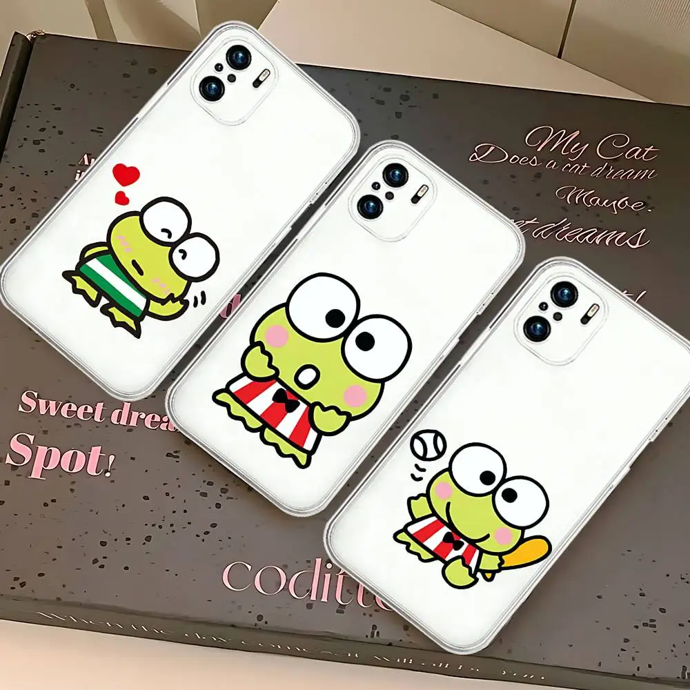 Custodia per telefono K-Keroppis per Xiaomi Mi 14 13 Pro Cover posteriore ultra trasparente per Xiomi Xiaomi 14 13P Guscio trasparente