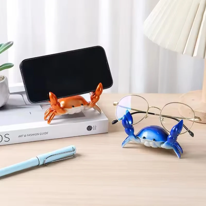 

1/4 шт. многофункциональный настольный органайзер и держатель для телефона в форме краба — уникальный декоративный держатель для ручек и индивидуальная идея подарка НОВИНКА