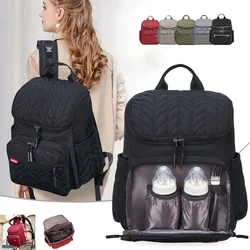 Baby Diaper Bag Backpack Mummy Maternity Bag Large Capacity Baby Nappy Bag Travel Backpacks for Mom Nursing Baby Stroller Bags