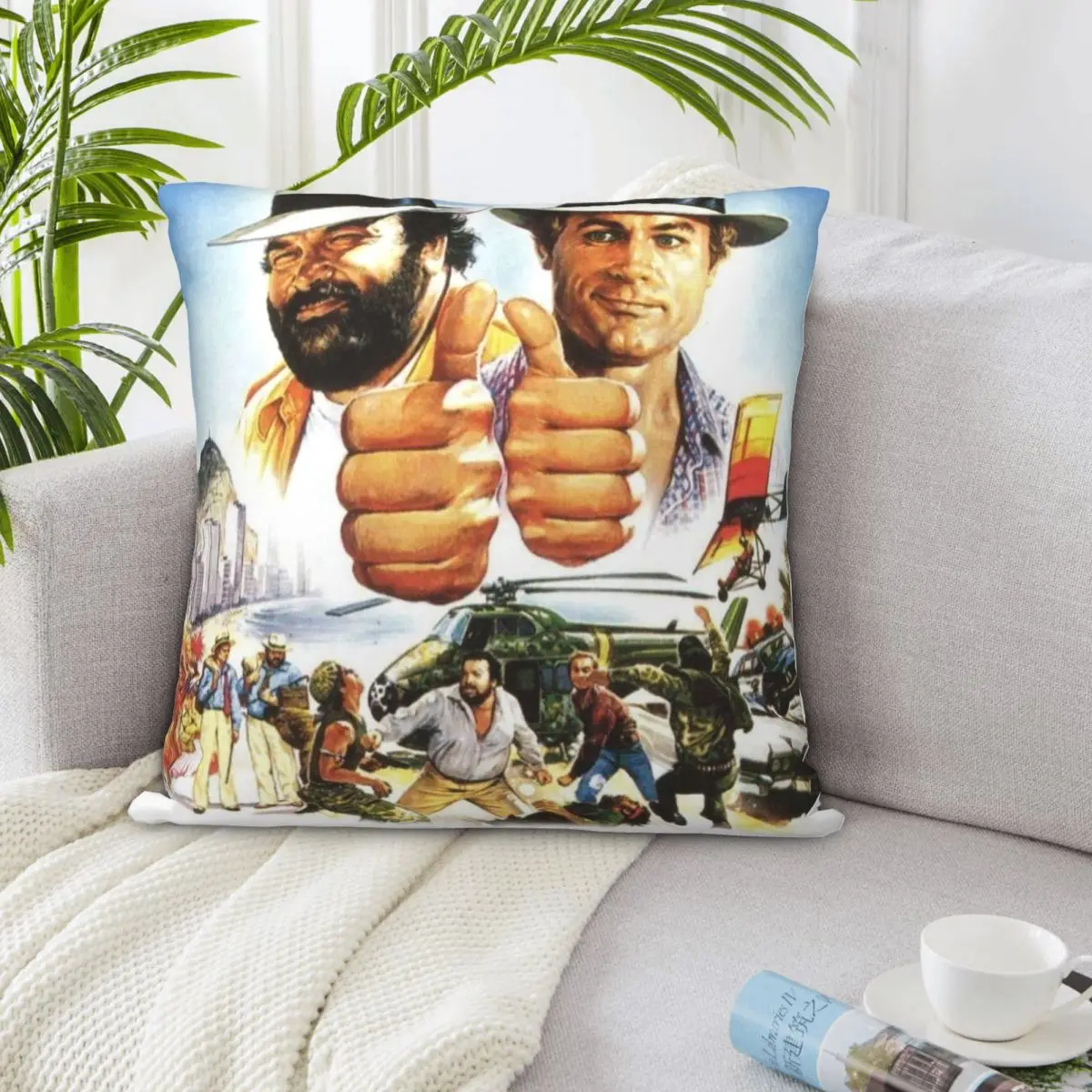 

Terence Hill And Bud Spencer 02877, подушки, подушка для путешествий Dakimakura, наволочка Dakimakura, наволочка