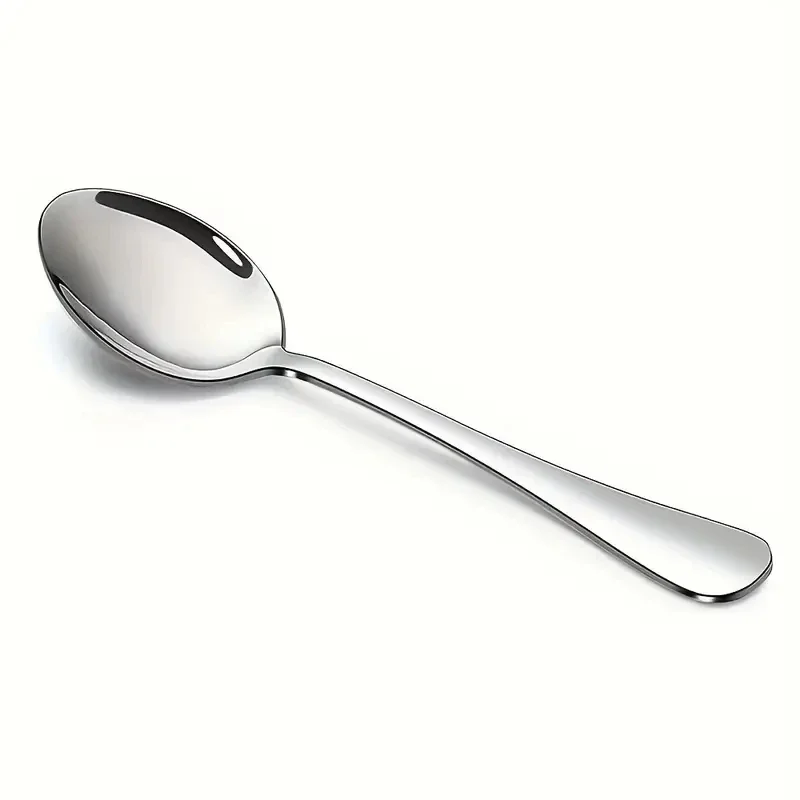 6Pcs Coffee Spoon Stirring Teaspoons Set Mini Stainless Steel Spoons For Home Party Tableware(5.3in）