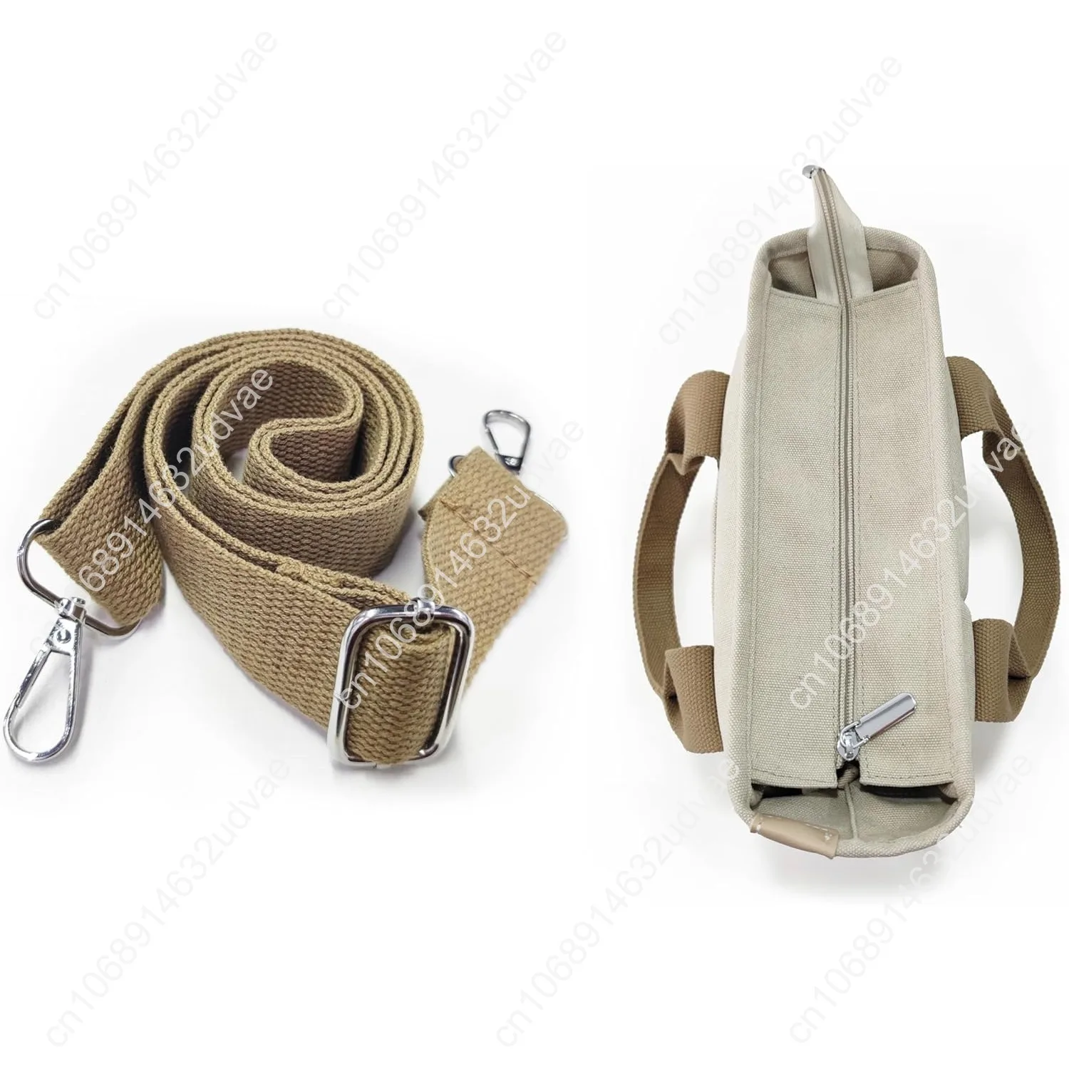 2025 Small Tote Bag with Zipper Tote for Women Canvas Crossbody Bag Shoulder Satchel Hobo Messenger Bag