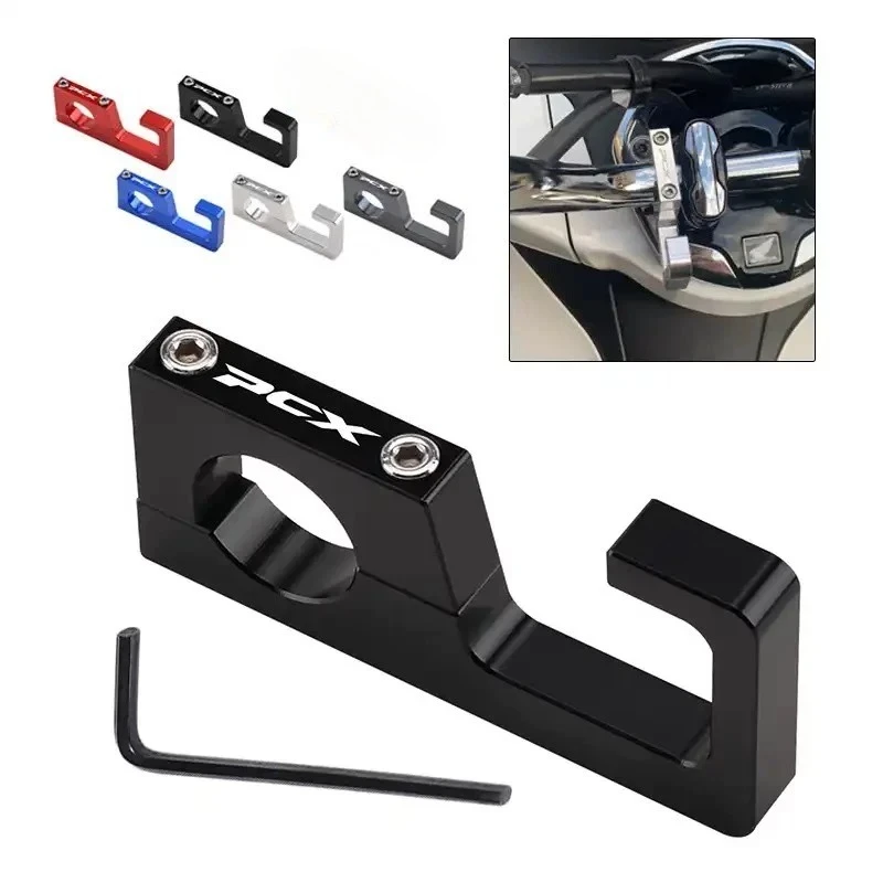 For Honda PCX150, PCX160/125 motorcycles. Motorcycle adjustable handlebar brackets made of aluminum alloy for storage purposes