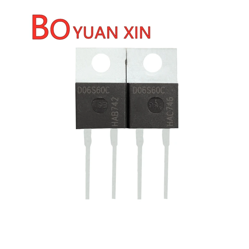 

1-5pcs New original IDT06S60C D06S60Csilicon carbide 600V6A TO-220-2 Schottky Direct insertion