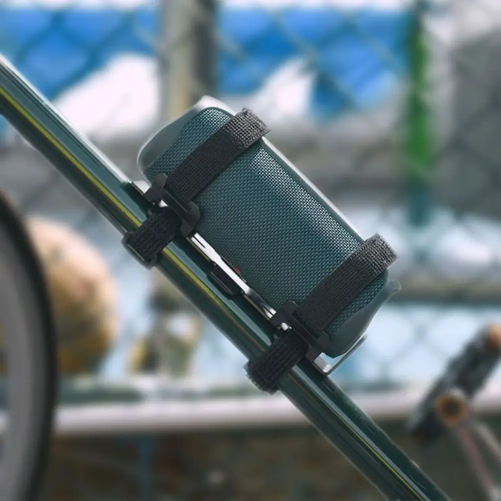 

Nylon Material Sound Box Holder Anti Slip Bluetooth-compatible Bike Holder Adjustable Strap Speaker Stand Bracket Boat Railing