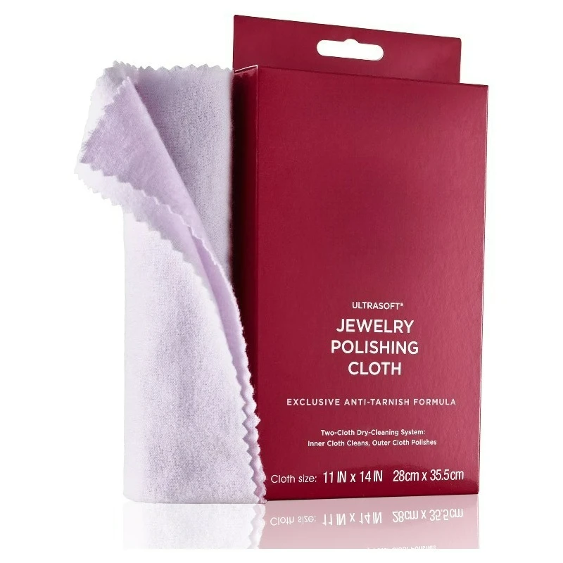 

Салфетка для полировки серебряных украшений: очищает и придает блеск всему серебряному изделию.