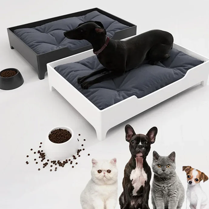 High Quality Luxury stone Dog bed Pet Dog kennel solid surface pet house bedroom pet bed durable and scratch repaired