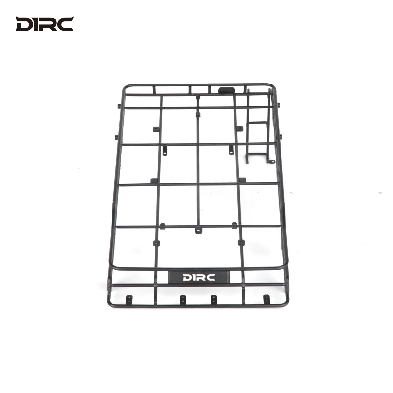 D1RC Camel Cup Simulated Hard Shell Luggage Rack for 1/10 RC Crawler Car Land Rover Defender D110 Ice and Fire Edition Upgrade