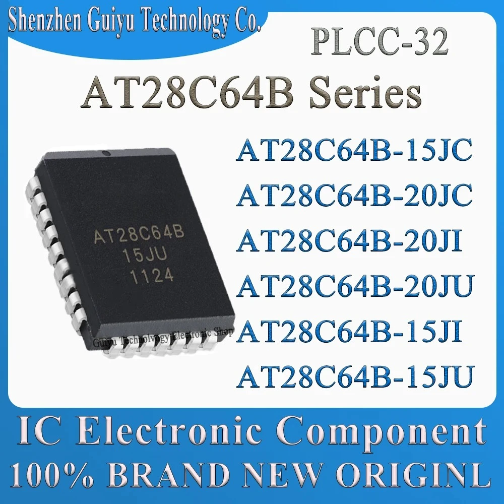 

AT28C64B-15JU AT28C64B-15JI AT28C64B-20JU AT28C64B-20JI AT28C64B-20JC AT28C64B-15JC AT28C64B AT28C64 AT28C AT28 PLCC-32 IC Chip