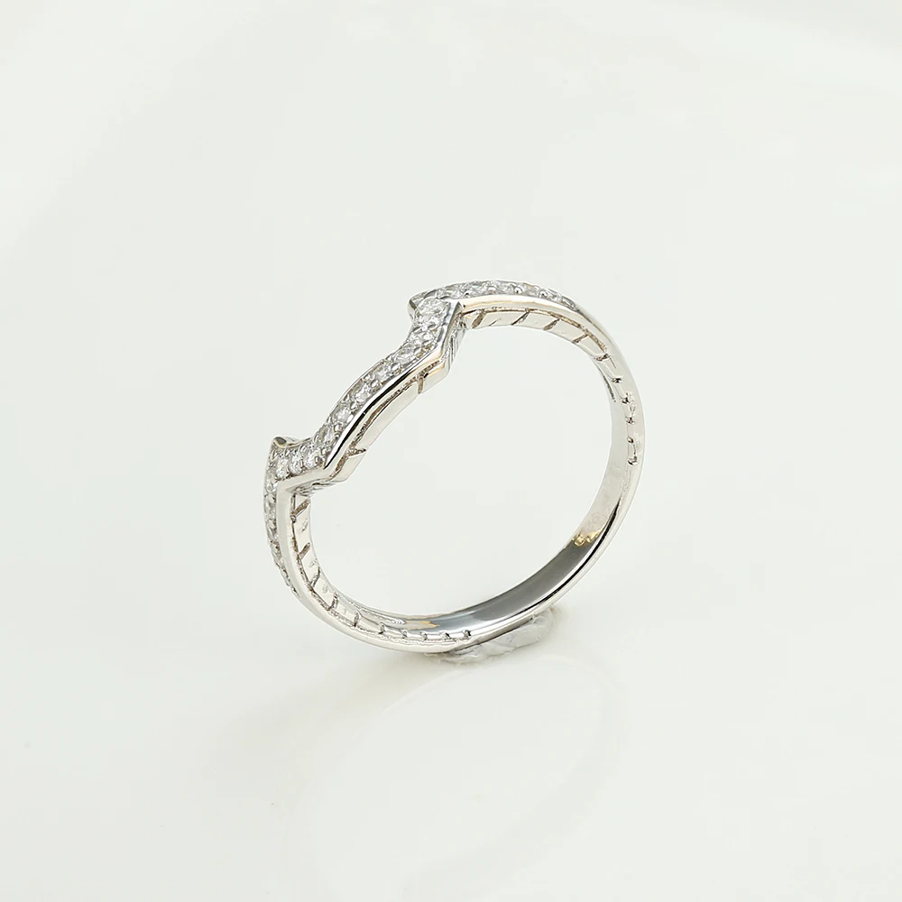 Custom Dainty Luxury 925 Sterling Silver Girls Ladies Women Fine Jewelry Finger Rings