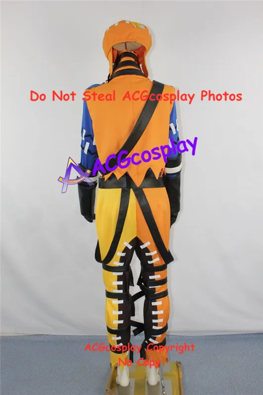 Hack G.U Azure Kite Cosplay Costume acgcosplay Include Boots Cover and Hat