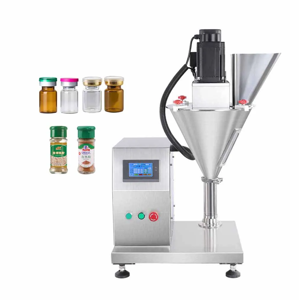 High-precision 1G Weighing Filler Packing for 1000g Small Powder Suger Salt Washing Powder Packing Machine