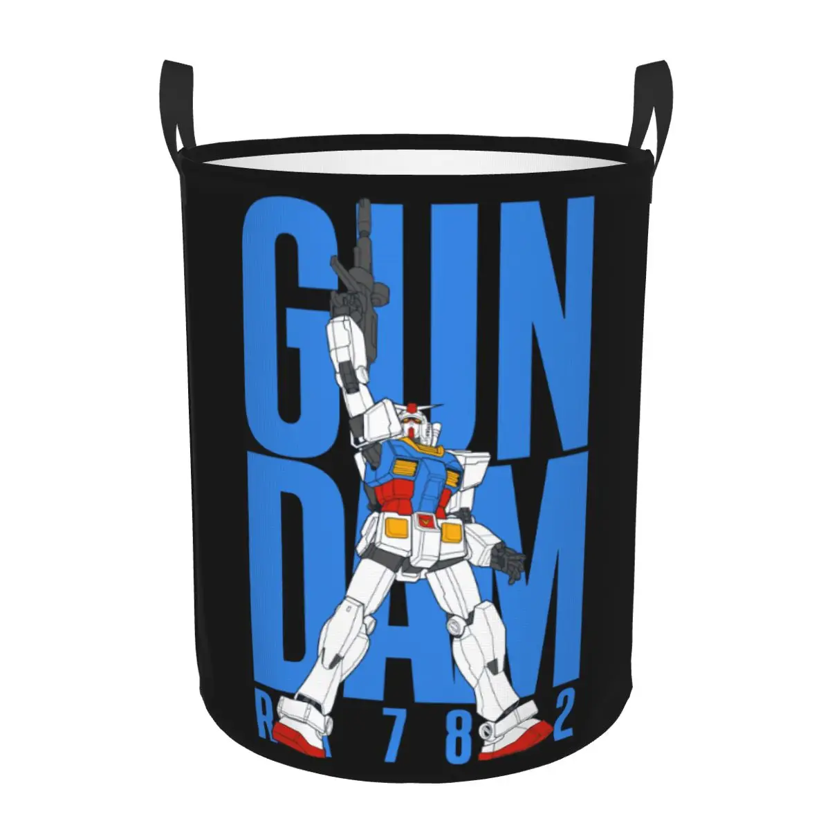 

Складная корзина для белья с аниме-дизайном Gundam: большая корзина для хранения одежды в виде робота, мультяшный дизайн