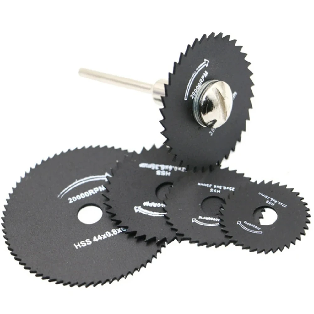 Mini HSS Circular Saw Blade High Speed Steel Woodworking Metal Cutting Discs for Woodworking Rotary Tool Electric Slice