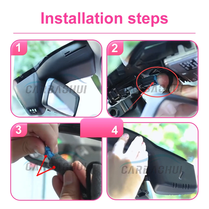 

Dash Camera For Peugeot 308 2022,Dashcam For Citroen C5 X C5X 2023 2022, For Vauxhall Astra 2022, OEM Style Car DVR WIFI APP