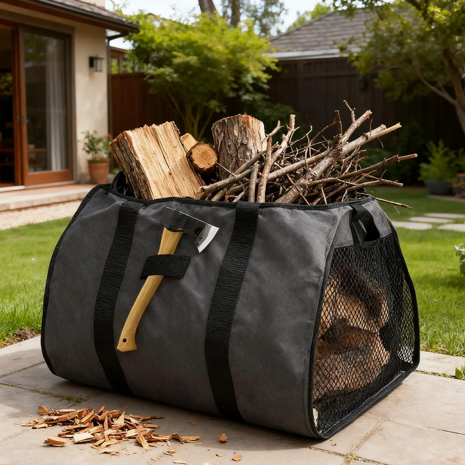 Wood Carrier For Fi… - image
