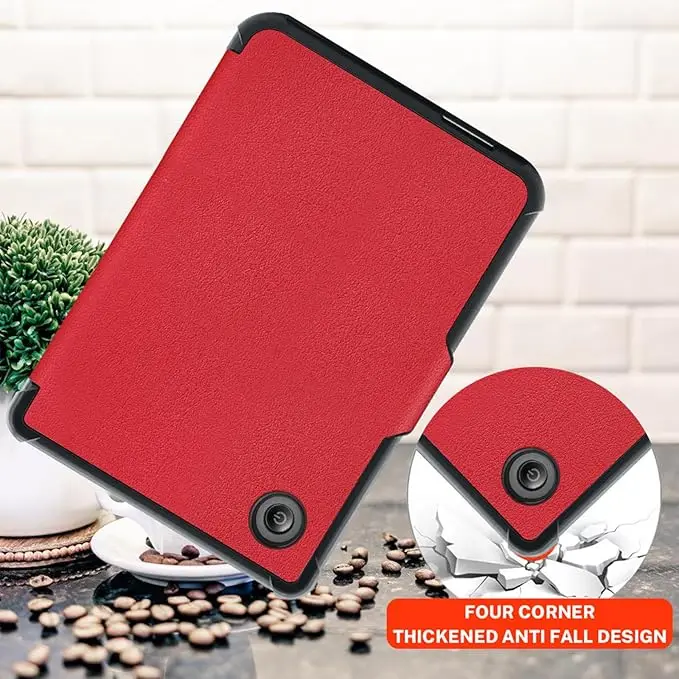 Case For Tolino Shine Color 2024/Tolino Shine 6'' Ebook Smart Case Multi-folding Stand Cover Shockproof Protective Shell