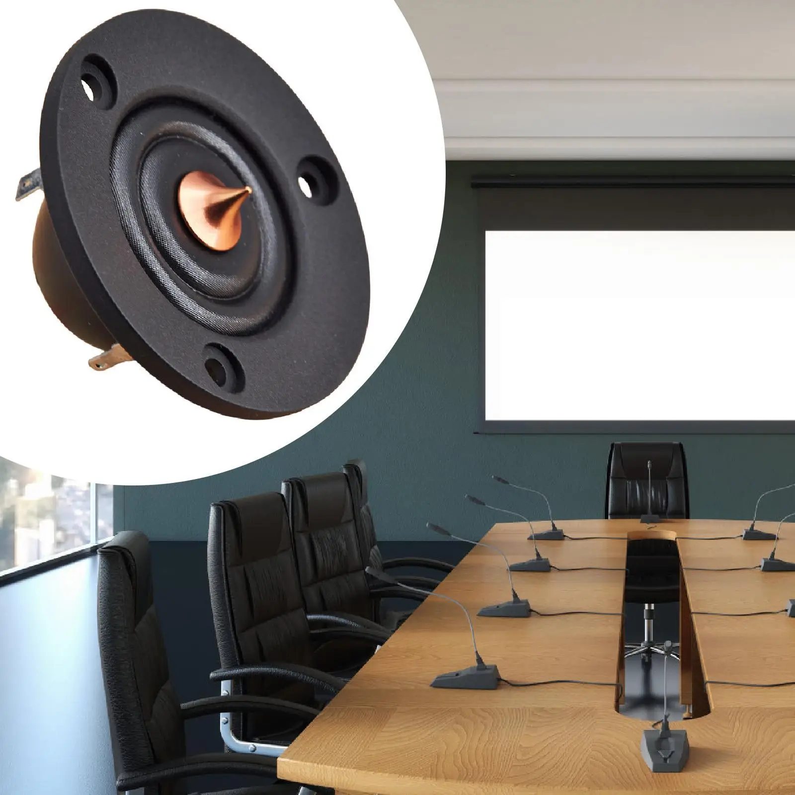 Tweeter a Cupola in Seta per Uso Domestico e Automobilistico Professionale F0-20KHz