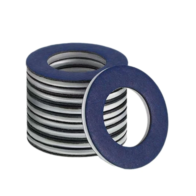 

10Pcs Engine Oil Drain Plug Seal Washer Oil Pans Gasket Metal Car Accessories