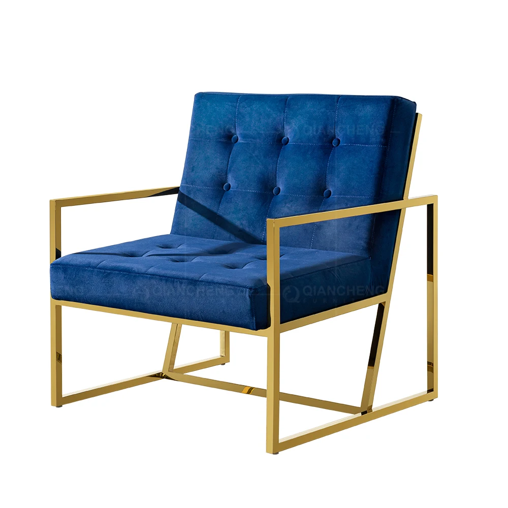 European Modern Hotel Waiting Lounge Living Room Chair