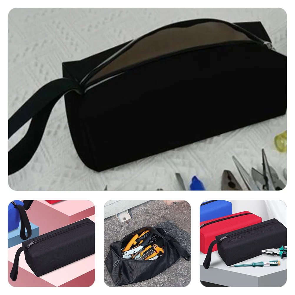 

2Pcs Small Waterproof Tool Pouch Portable Oxford Cloth Storage Bag Zipper Organizer for Tools Travel Carry Portable Tool Pouch