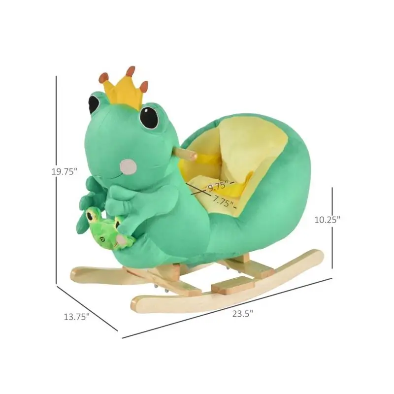 حصان هزاز للأطفال، رائع للرضع، آمن ومتين، لعبة ركوب ممتعة للأطفال، هدية مثالية لأعياد الميلاد أو العطلات، داخلي #4