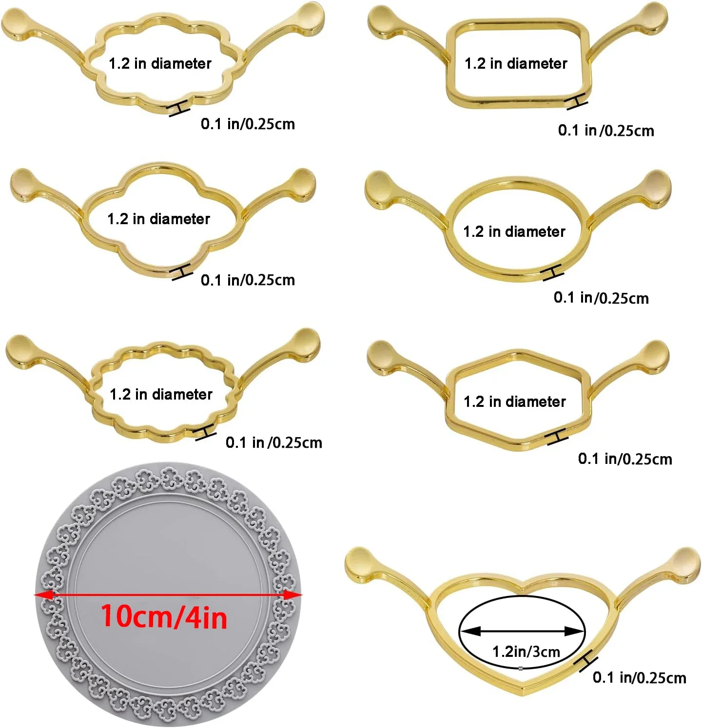 

Набор из 8 металлических форм для восковых печатей с матом для восковых печатей, комплект для изготовления штампов для запечатывания приглашений, конвертов, подарков, винных бутылок