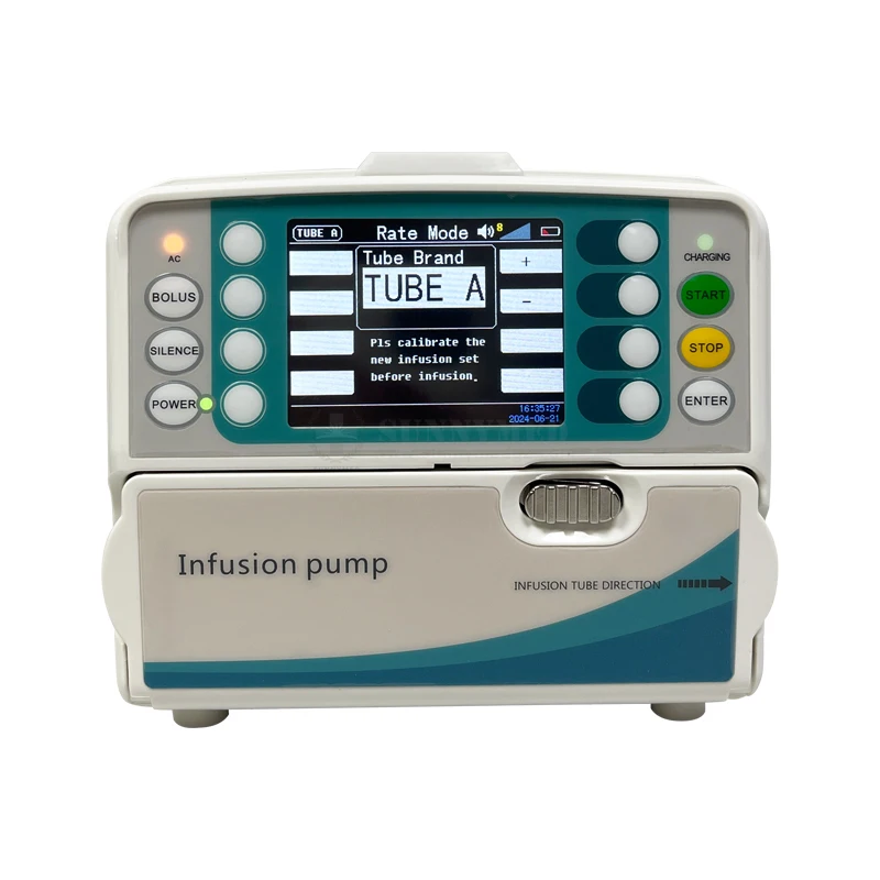 SY‑G089‑2 Veterinary IV Infusion Pump, Medical Portable Vet Infusion Pump for Animal Pet Clinic Hospital Treatment