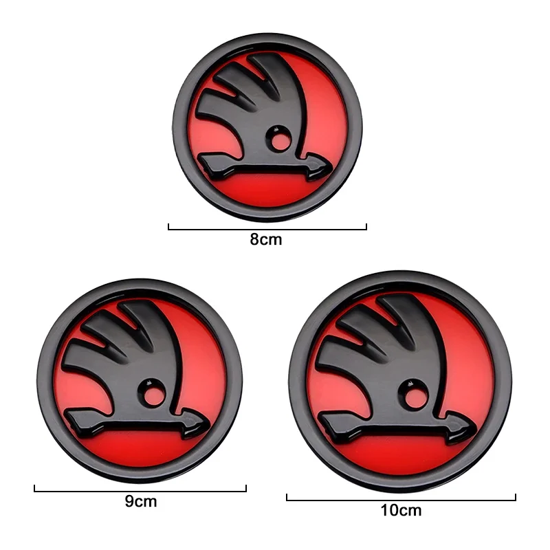 Auto Motorhaube Frontgrill Heckklappe Emblem Logo Abzeichen Aufkleber für Skoda OCTAVIA RS FABIA KAMIQ KAROQ KODIAQ RAPID SCALA SUPERB – Detail 10