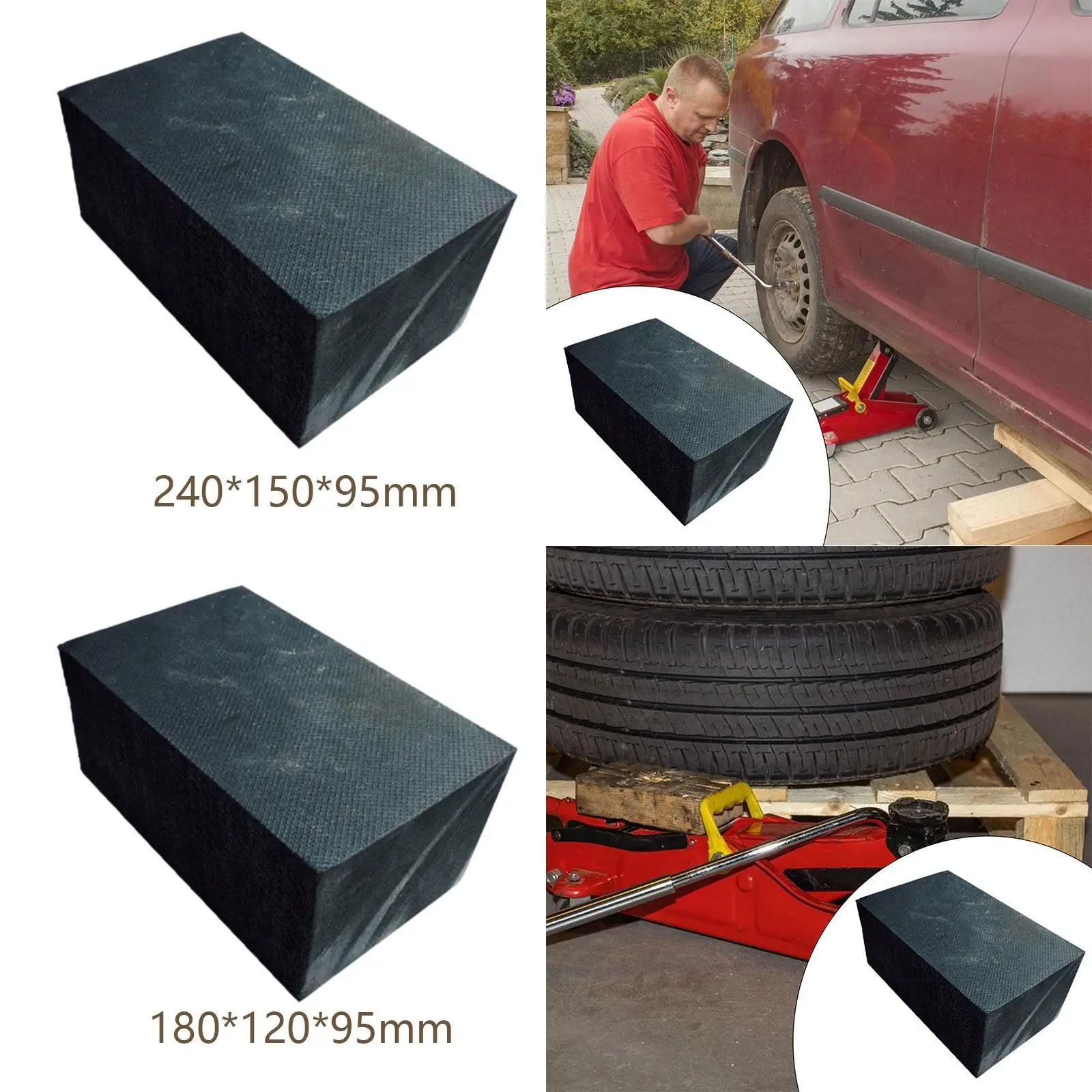 

Foam Lift Arm Pads Car Lift Accessories Thick Hoist Rubber Block for Automotive Jack Pinch Weld Frame Rail Safety