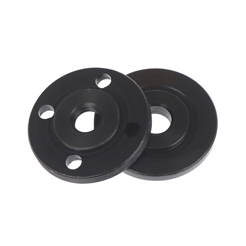 ✰✪1Pair Angle Grinder Metal Pressure Plate Inner Outer Flange Nut Thread Replacement Tools For 20MM 22MM Bore Cutting Discs