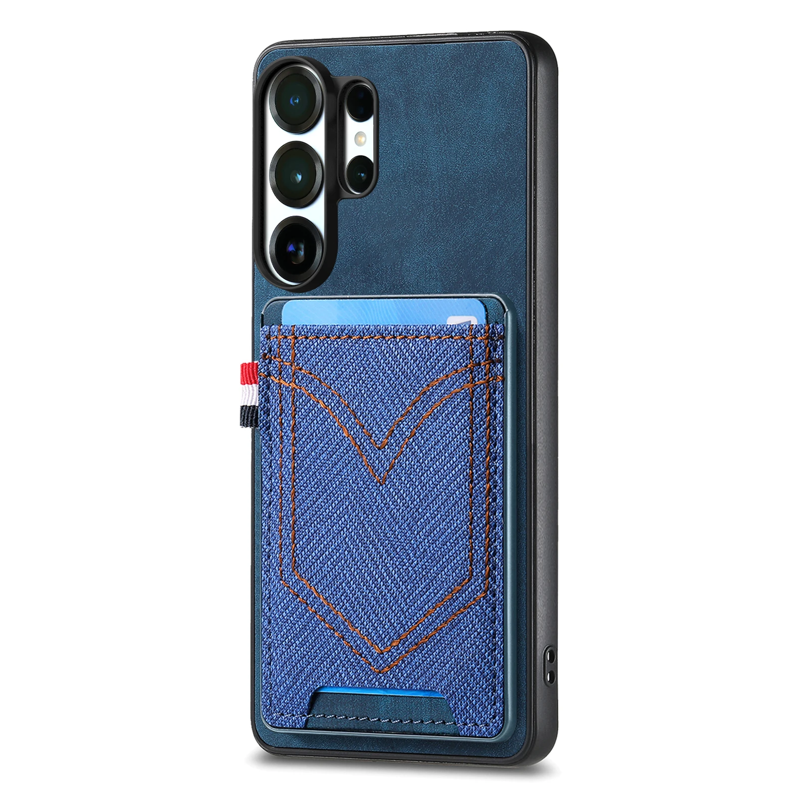 Luxury Magnetic Zipper Wallet With Card Holder For Samsung Galaxy S26 Ultra S26 S25 S24 S23 Ultra Case Shockproof Protect Cover