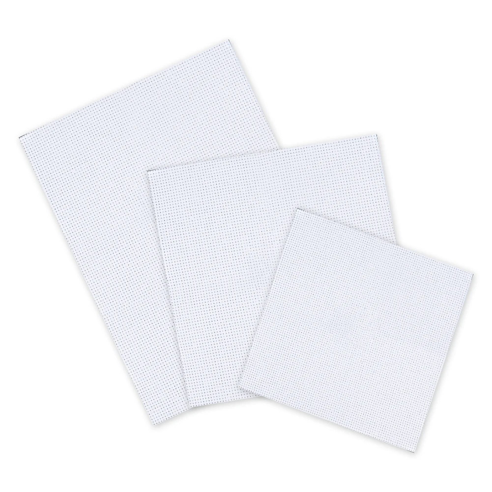 Aida 11 Count White Cross Stitch Embroidery Fabric Cotton Stitching Embroidery Cloth DIY craft handcraft supplies 1PC