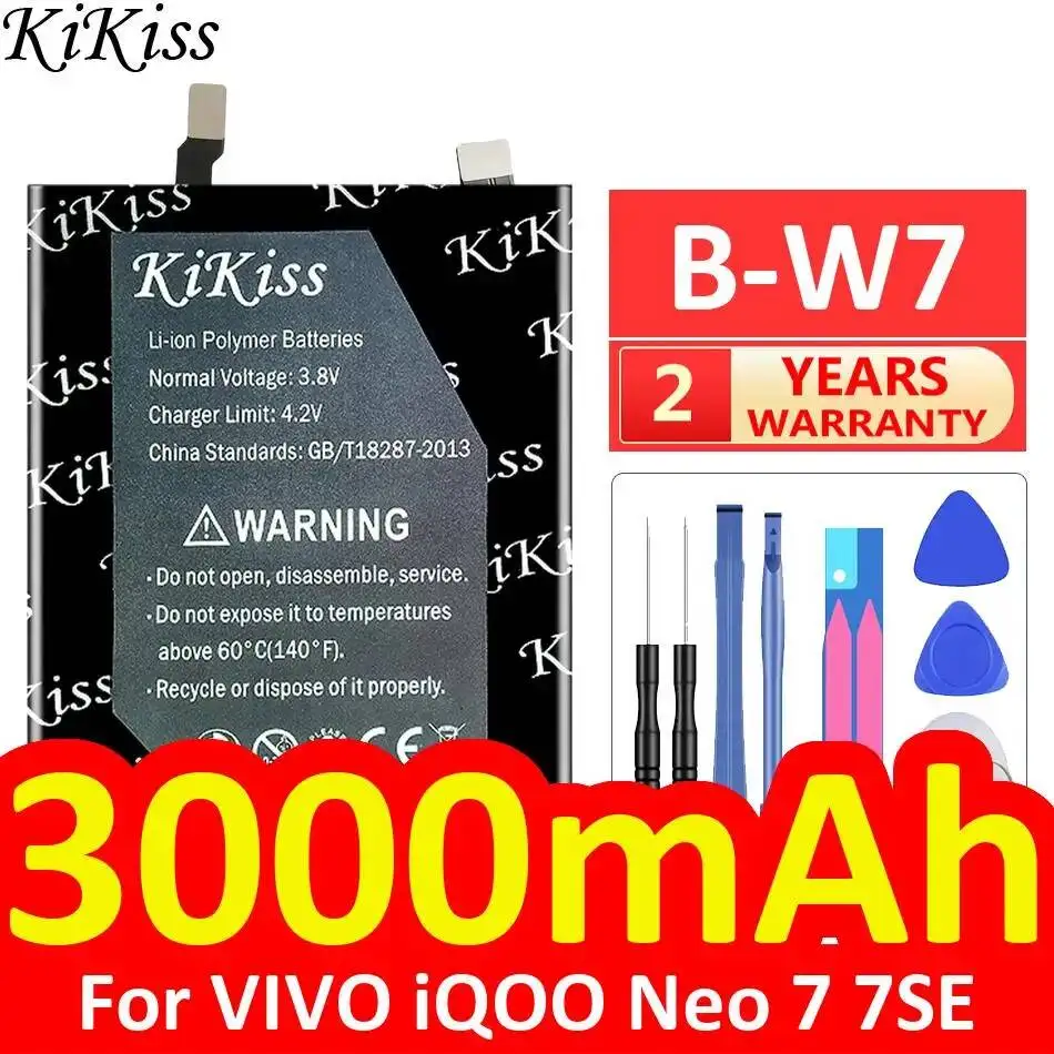 

For Vivo Iqoo Neo 7 7SE B-W7 Mobile Phone Battery 3000Mah High Compatibility