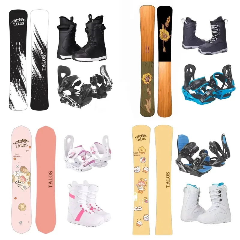 All Mountain Directional Skiing Board Adult Freestyle Wood Snowboard for Adults