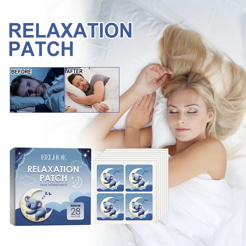 

Insomnia Treatment Sticker Promote Sleep Relief Headache Dizziness Anti Insomnia Relax Brain Anxiety Sleepy Aid Patch