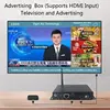 Werbung Digital Signage Media Player Android TV Box Unterstützung WIFI ODER LAN Octa-core CPU 1G + 16G Mit Kostenloser Fernbedienung Softwa 1