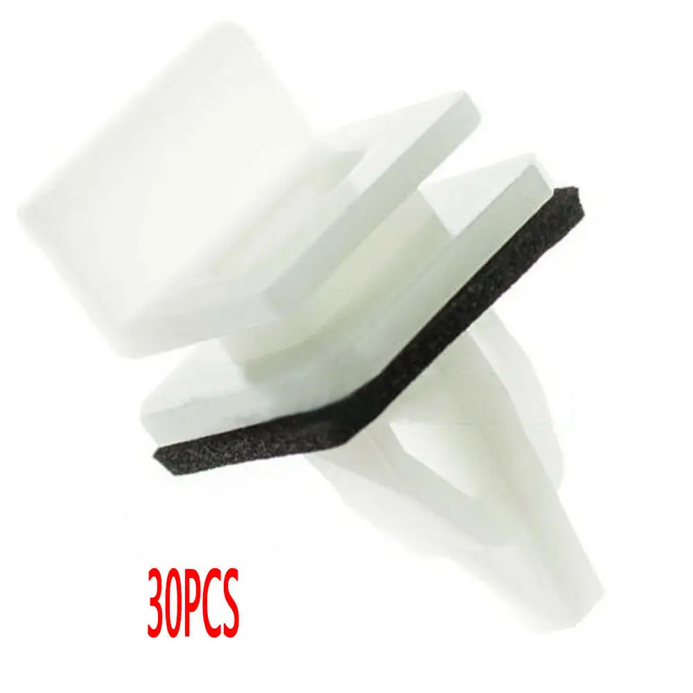 30pcs Side Skirt Sill Seal Panel Mounting Trim Clips For Acura Honda Accord Civic