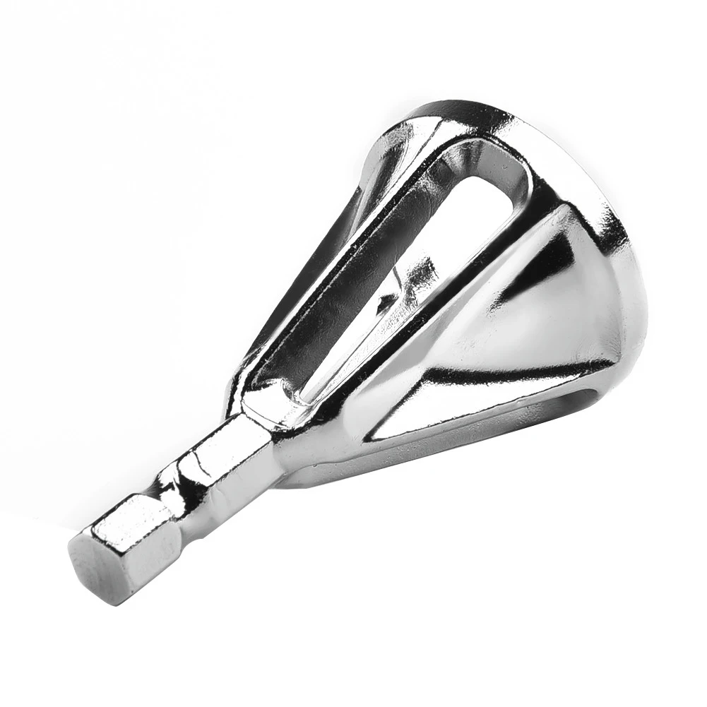 Инструмент для удаления фаски с заусенцами, шестигранный хвостовик 1/4 \\\\\' CR12MOV, высокая твердость, быстрый ремонт, серебристый/черный шестигранный хвостовик 1/4\\\\\\'