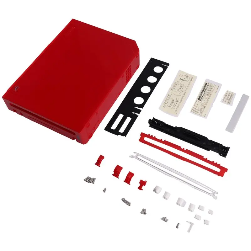 

A37T-For For Wii Console Full Case Cover Replacement Housing Shell Protector For Wii Game Console Housing Shell Case