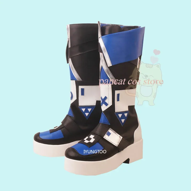 Honkai Star Rail Silver Wolf คอสเพลย์การ์ตูนอะนิเมะเกม Cos ยาวรองเท้าคอสเพลย์เครื่องแต่งกาย Prop รองเท้าสําหรับ Con ฮาโลวีน Party