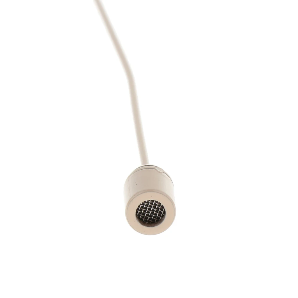 Unidirectional Headworn Microphone Single Earhook Condenser Mic Accessory for Studio and Public Speech